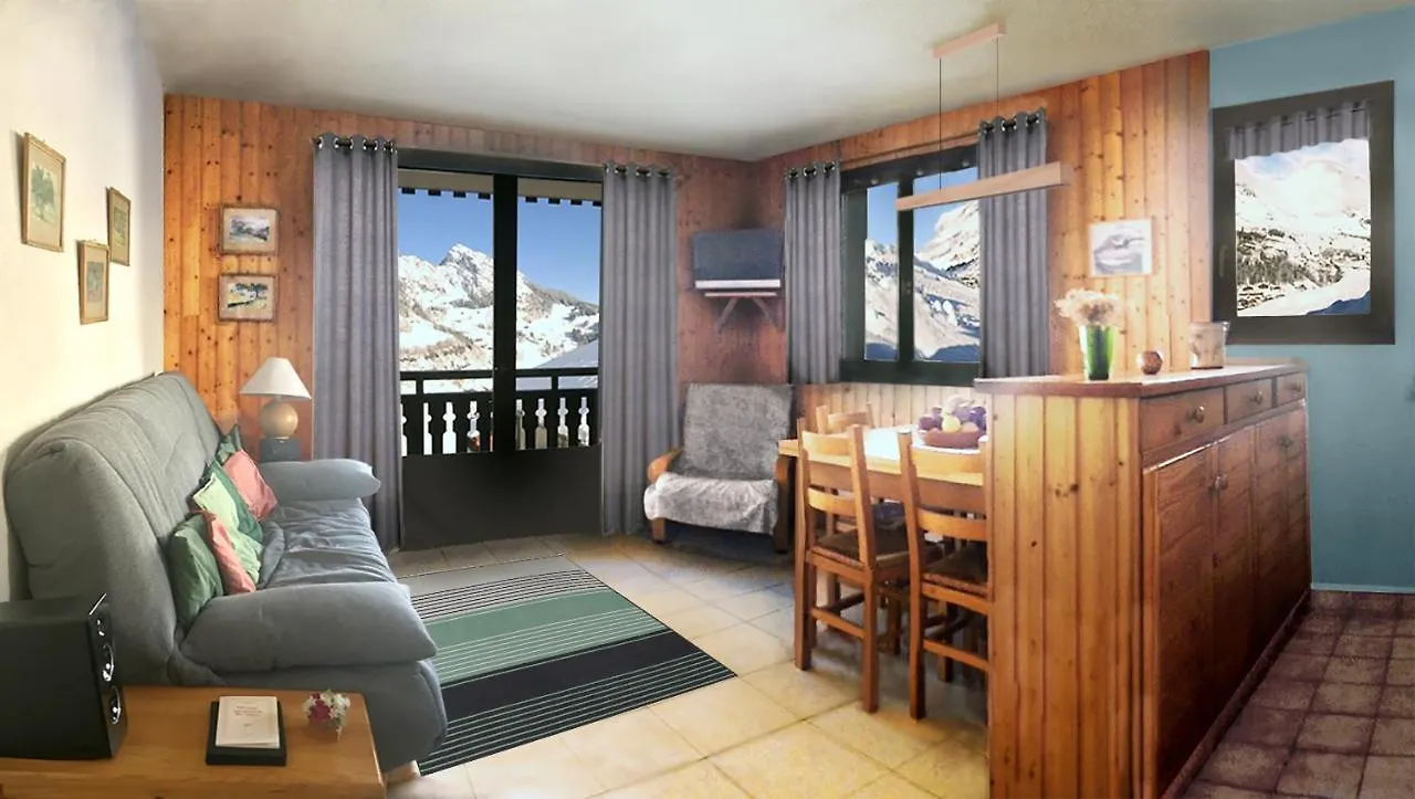Grand-Bo: joli appartement sur les pistes avec vue Le Grand-Bornand