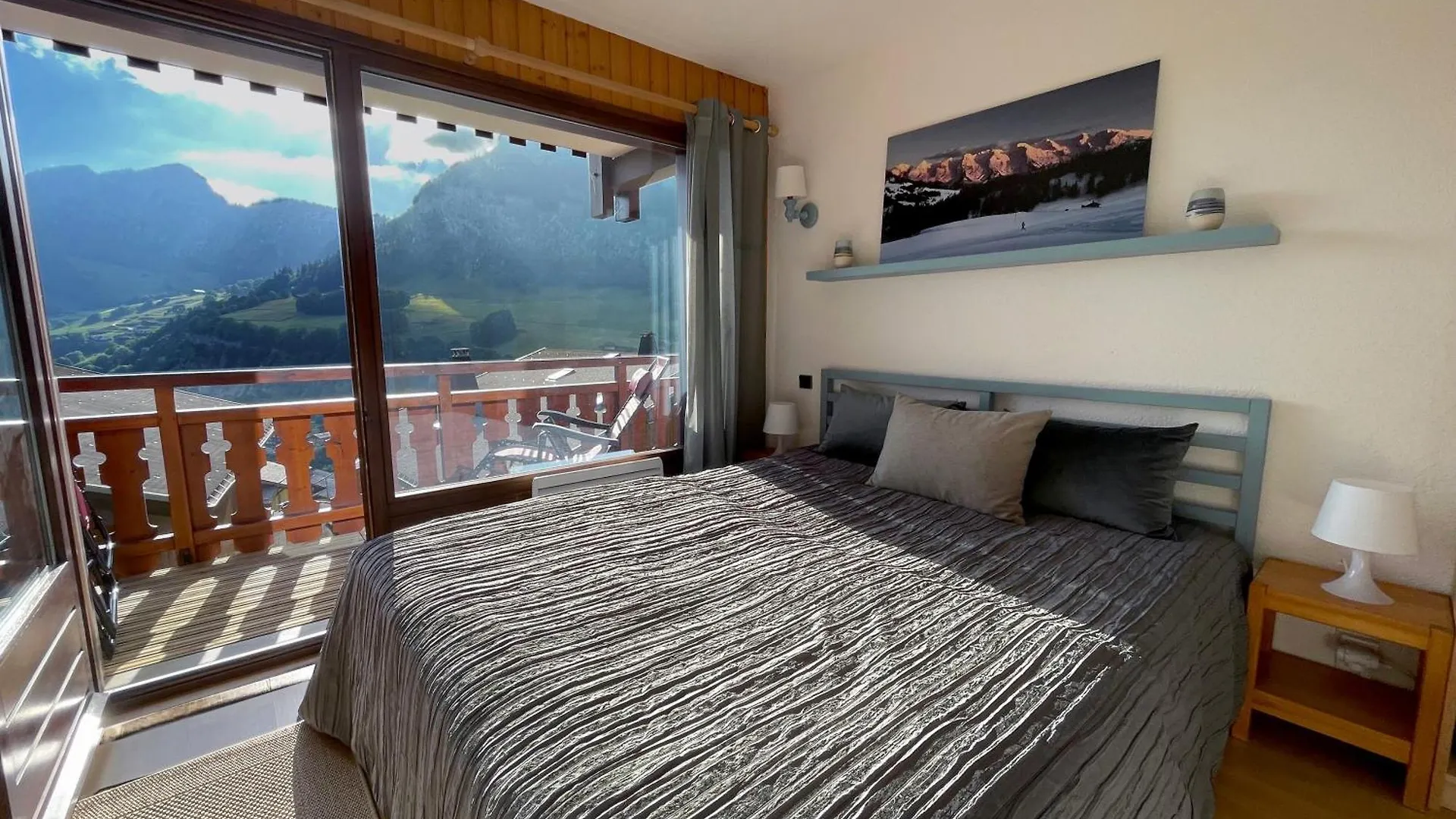 Grand-Bo: joli appartement sur les pistes avec vue Le Grand-Bornand France